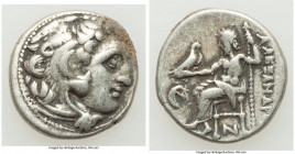 MACEDONIAN KINGDOM. Alexander III the Great (336-323 BC). AR drachm (17mm, 4.09 gm, 10h). Choice Fine. Posthumous issue of 'Colophon', ca. 310-301 BC....