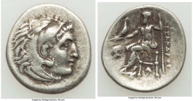 MACEDONIAN KINGDOM. Alexander III the Great (336-323 BC). AR drachm (20mm, 4.25 ...