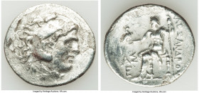 PAMPHYLIA. Aspendus. Ca. 212/11-184/3 BC. AR tetradrachm (34mm, 15.21 gm, 12h). Fine, scratches, porosity, lamination. Name and types of Alexander III...