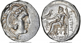 SELEUCID KINGDOM. Seleucus I Nicator (312-281 BC). AR tetradrachm (27mm, 16.99 gm, 8h). NGC Choice AU 4/5 - 5/5. Posthumous issue in the name and type...