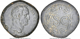 SYRIA. Antioch. Galba (AD 68-69). AE (30mm, 16.55 gm, 1h). NGC XF S 4/5 - 4/5, Fine Style. IM•SER•SVL•GALBA•CAE, laureate head of Galba right / S•C, i...
