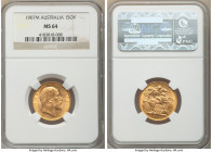 Edward VII gold Sovereign 1907-M MS64 NGC, Melbourne mint, KM15. AGW 0.2355 oz. 

HID09801242017

© 2020 Heritage Auctions | All Rights Reserved
