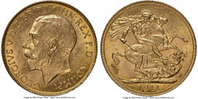George V gold Sovereign 1911-C MS63 NGC, Ottawa mint, KM20. AGW 0.2355 oz.

HID09801242017

© 2020 Heritage Auctions | All Rights Reserved