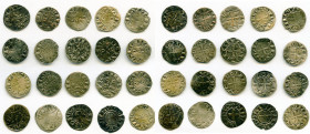 20-Piece Lot of Uncertified Assorted Deniers ND (12th-13th Century) VF, Lot includes (16) Le Marche, (2) Deols and (2) St. Martial. Average size 18.8m...