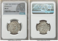 Charles VI Gros ND (1380-1422) MS62 NGC, Dup-387. 26mm. 

HID09801242017

© 2020 Heritage Auctions | All Rights Reserved