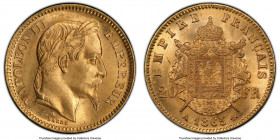 Napoleon III gold 20 Francs 1865-A MS63 PCGS, Paris mint, KM801.1, Gad-1062. 

HID09801242017

© 2020 Heritage Auctions | All Rights Reserved