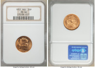 Republic gold 20 Francs 1912 MS66 NGC, KM857. Minimal marks, rich golden color. AGW 0.1867 oz.

HID09801242017

© 2020 Heritage Auctions | All Rig...