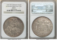 Schwarzenberg. Ferdinand Wilhelm Eusebius Taler 1696-MM AU53 NGC, Vienna mint, KM16, Dav-7701. Marriage of Ferdinand and Maria Anna. 

HID0980124201...