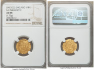 Henry V gold 1/4 Noble ND (1413-1422) AU58 NGC, Tower mint, S-1758. 1.72gm. 

HID09801242017

© 2020 Heritage Auctions | All Rights Reserved