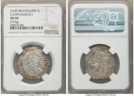 Charles I Shilling ND (1639-1640) AU58 NGC, Tower mint, Triangle mm, S-2799. 5.93gm. 

HID09801242017

© 2020 Heritage Auctions | All Rights Reser...