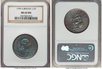 George III 1/2 Penny 1799-SOHO MS65 Brown NGC, Soho mint, KM647, S-3778. Luminescent blue tone. 

HID09801242017

© 2020 Heritage Auctions | All R...