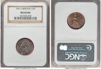 George IV Farthing 1821 MS65 Brown NGC, KM677, S-3822. Cognac with orange toned, cartwheel luster. 

HID09801242017

© 2020 Heritage Auctions | Al...