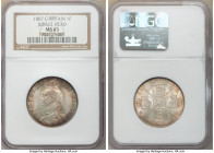 Victoria Florin 1887 MS65 NGC, KM762, S-3925. Jubilee head type. 

HID09801242017

© 2020 Heritage Auctions | All Rights Reserved