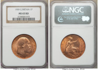 Edward VII Penny 1909 MS65 Red NGC, KM793.2, S-3991. 

HID09801242017

© 2020 Heritage Auctions | All Rights Reserved