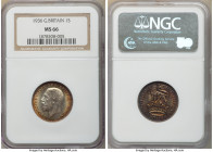 George V Shilling 1936 MS66 NGC, KM833, S-4039. Russet and mint toning. 

HID09801242017

© 2020 Heritage Auctions | All Rights Reserved