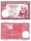 BILLETES ESPAÑOLES. BANCO DE ESPAÑA. 50 Pesetas. 12-1951. Sin serie. ED- D63. SC.