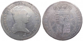 Granducato di Toscana - Ferdinando III di Lorena (1791-1824) Francescone da 10 Paoli 1798, del II° Tipo - RARA - Ag - gr. 27,4 - Gig. 30 - gr.
n.a.
...