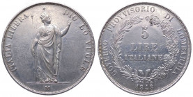 Governo Provvisorio di Lombardia (1848) - 5 Lire 1848 - Ag - gr. 24,96 - Gig. 3
n.a.

 Shipping only in Italy