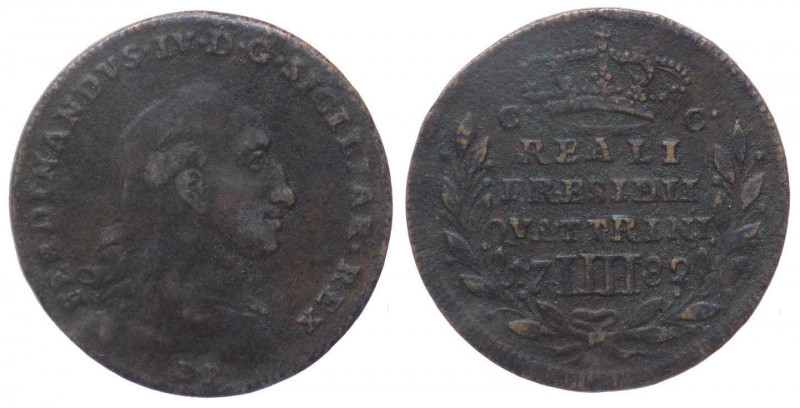 Regno di Napoli - Monetazione per i Reali Presidi della Toscana - Ferdinando IV ...