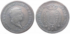 Regno delle Due Sicilie - Ferdinando I (1816-1825) Piastra da 120 Grana 1818 del II° Tipo - Ag - gr. 27,29 - Gig. 9
n.a.

 Shipping only in Italy
