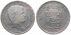 Regno delle Due Sicilie - Ferdinando II (1830-1859) Piastra da 120 Grana 1834 - RARA - Ag - gr. 27,38 - Gig. 58f
n.a.

 Shipping only in Italy