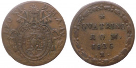 Stato Pontificio - Leone XII (1823-1829) Quattrino 1826 anno IV del I° Tipo - Cu - gr. 2,35 - Gig. 17
n.a.

 Shipping only in Italy