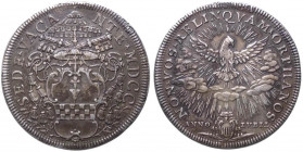 Stato Pontificio - Sede Vacante 1978 (Cardinale Camerlengo Giovanni Battista Spinola) Piastra 1700 con colomba radiante ascendente sul rovescio - Munt...