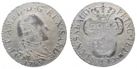 Vittorio Amedeo III (1773-1796) 10 Soldi 1795 - Zecca di Torino - Mont. 377 - NC - Mi - gr. 2,17
BB+

 Shipping only in Italy
