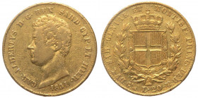 Carlo Alberto (1831-1849) 20 Lire 1831 - Zecca di Genova - Au
BB

 Shipping only in Italy