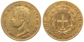 Carlo Alberto (1831-1849) 20 Lire 1840 - Zecca di Genova - Au
BB

 Shipping only in Italy