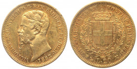 Vittorio Emanuele II (1849-1861) 20 Lire 1853 - Zecca di Genova - Au
BB+

 Shipping only in Italy