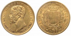 Vittorio Emanuele II (1849-1861) 20 Lire 1857 - Zecca di Torino - Au
BB/SPL

 Shipping only in Italy