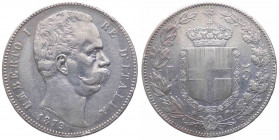 Umberto I (1878-1900) 5 Lire 1879 - Ag - Gig. 24
BB

 Shipping only in Italy