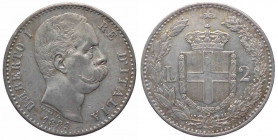 Umberto I (1878-1900) 2 Lire 1883 del I° Tipo - Gig. 27 - Ag
n.a.

 Shipping only in Italy