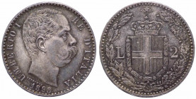 Umberto I (1878-1900) 2 Lire 1898 del II° Tipo - Gig. 33 - RARA - Ag
n.a.

 Shipping only in Italy