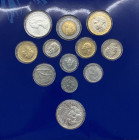 Monetazione in Lire (1946-2001) - serie 1998 - composta da 12 valori - L 1000 "Bernini" (Ag) - L 1000 - L 500 (Ag) - L 500 "IFAD" - L 200 - L 100 - L ...