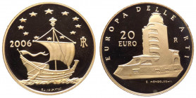 Repubblica Italiana - Monetazione in Euro (dal 2002) 20 Euro 2006 "Europa delle Arti - Germania" - In confezione completa di scatola e cofanetto - (Au...
