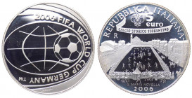 Repubblica Italiana - Monetazione in Euro (dal 2002) 5 euro 2006 "Mondiale Calcio Germania 2006 - II emissione" - In confezione completa di scatola e ...