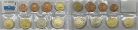 San Marino - Serie Euro 2014 composta da 8 valori: 2 Euro; 1 Euro; 50 Centesimi; 20 Centesimi; 10 Centesimi; 5 Centesimi; 2 Centesimi; 1 Centesimo
FD...