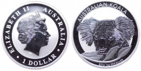 Australia - Regina Elisabetta II (1966-2022) 1 Dollaro (1 Oncia) 2014 - "Koala australiano" - Ag - UC# 229
FS

 Worldwide shipping