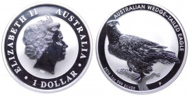 Australia - Regina Elisabetta II (1966-2022) 1 Dollaro (1 Oncia) 2016 - "Aquila codacuneata" - Ag - KM# 2219
FS

 Worldwide shipping
