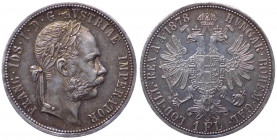 Austria - Franz Joseph I (1848-1916) 1 Fiorino 1878 - KM 2222 - Ag
BB

 Worldwide shipping