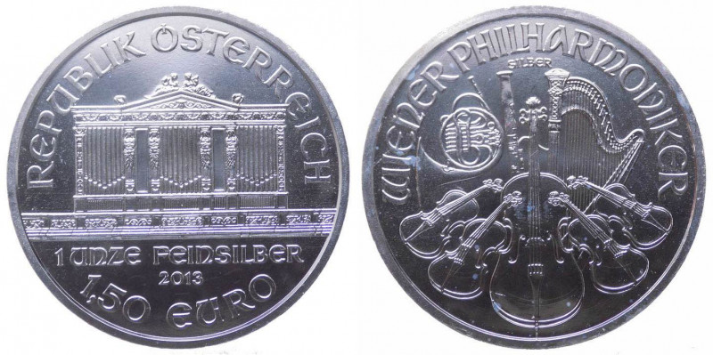 Austria - Seconda Repubblica (dal 1945) 1½ Euro (1 Oncia) 2013 - Ag - KM# 3159
...