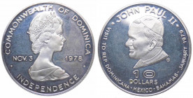 Dominica - Commonwealth di Dominica (dal 1978) 10 Dollari 1979 - Ag - KM# 16
n.a.

 Worldwide shipping
