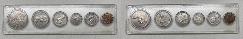 Canada - Elisabetta II (dal 1952) Serie del 1971 composta da 6 valori: 1 Dollaro...