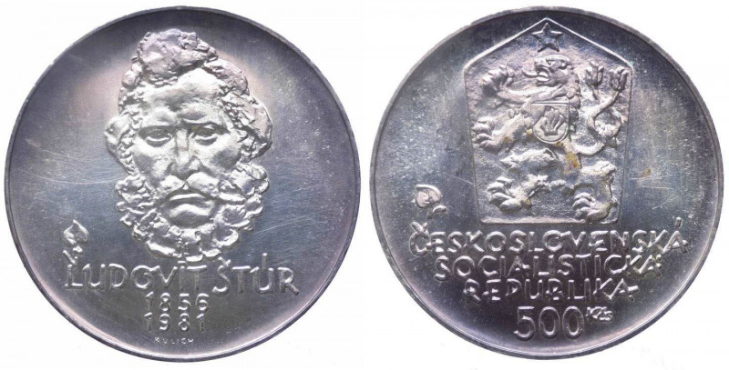Cecoslovacchia - Repubblica socialista (1960-1990) 500 Corone 1981 - "Ľudovít Št...
