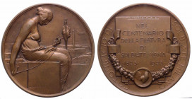 Regno d'Italia, medaglia per il centenario del cotonificio di Solbiate Olona; 1923, opus Dressler; Ae - gr. 90,82 - Ø mm55
FDC

 Shipping only in I...