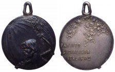 Italia, medaglia del Partito Socialista Italiano, inizio XX secolo; Ag - gr. 6,47 - Ø mm23,21
SPL

 Shipping only in Italy