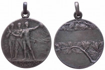 Italia, medaglia premio per competizione sportiva "NEI FORTI CONFIDA LA PATRIA", opus Johnson; anni '20 del XX secolo; Ag - gr. 6,93 - Ø mm26
SPL

...