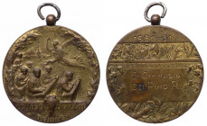 Medaglia emessa nel 1930-1931 commemorativa della classe di I Ginnasio del collegio di S. Giuseppe a Torino - gr. 14,57 - Ø mm32
SPL+

 Shipping on...